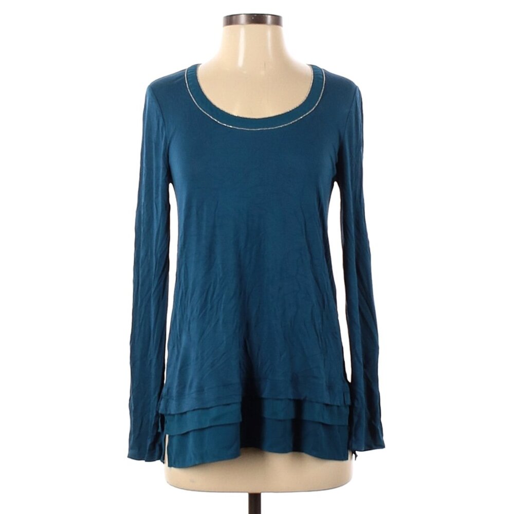 White House Black Market women's blue top, size S